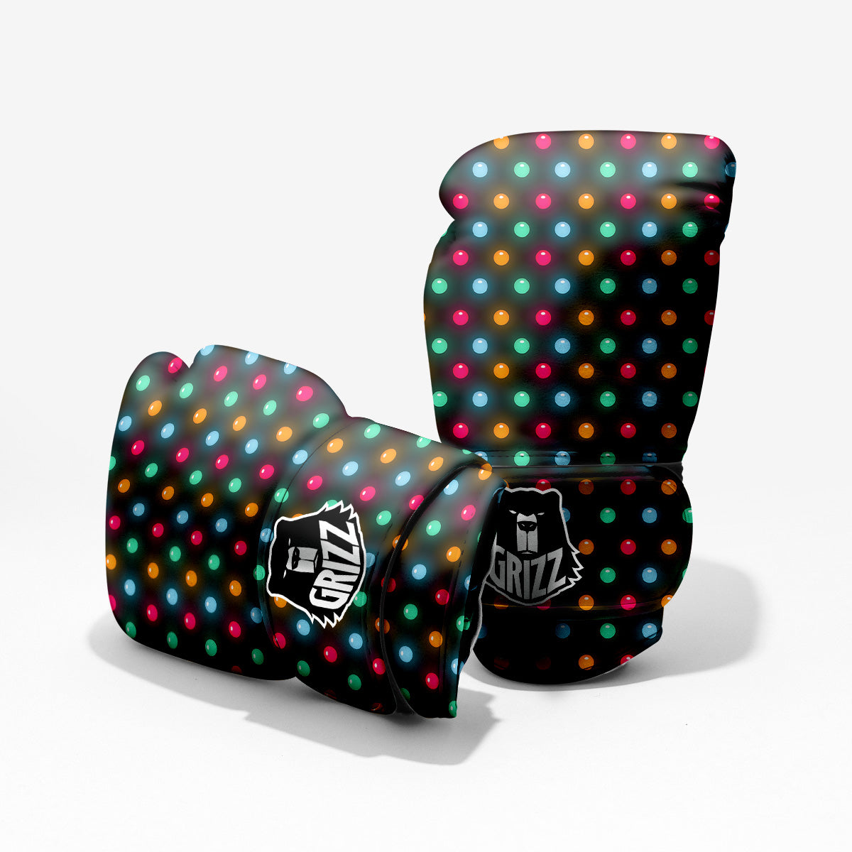 Polka Dot Light Print Pro Boxing Glove