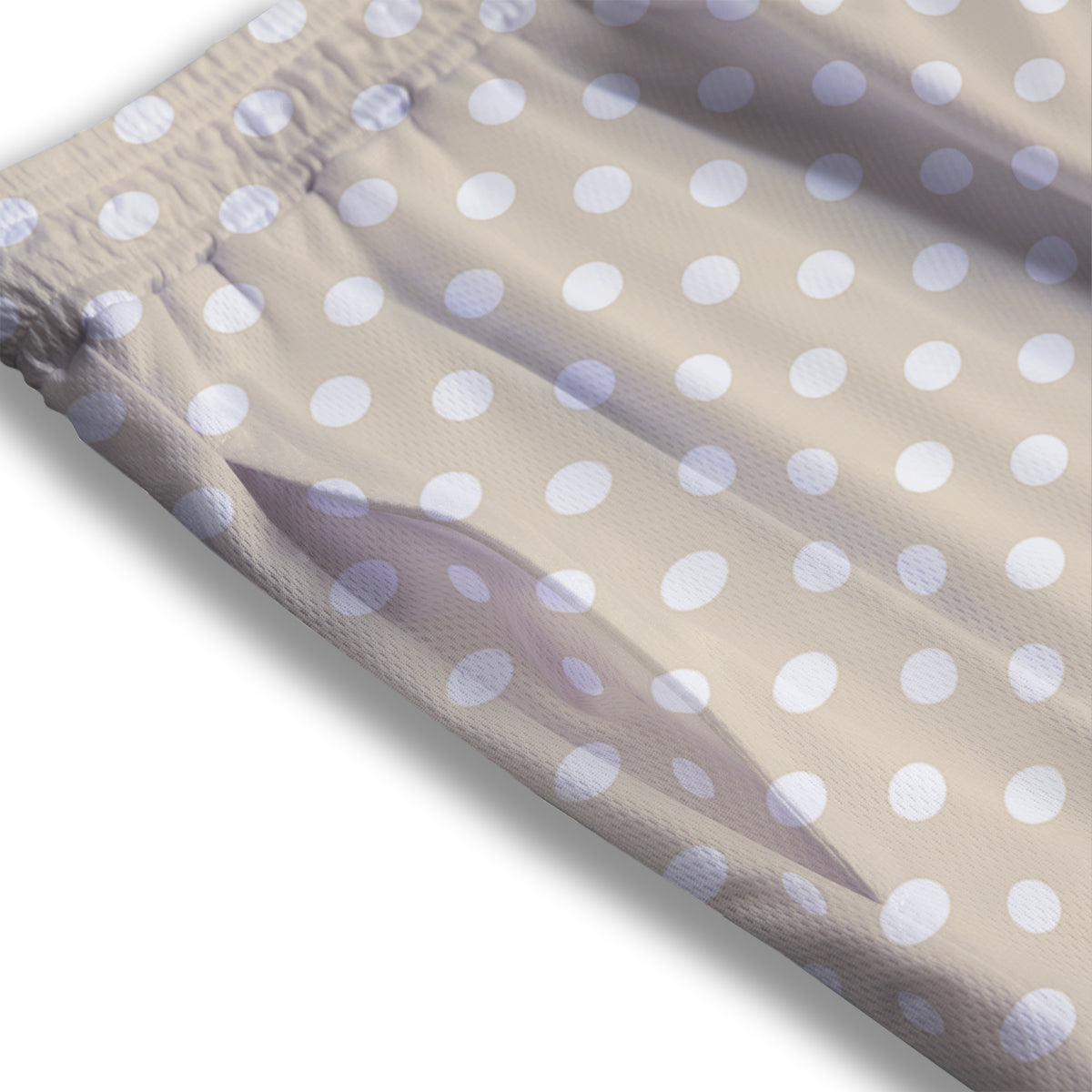 Popcorn Cute Print Pattern Mesh Shorts