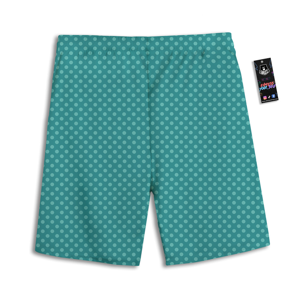 Rainbow Brick Wall LGBT Pride Print Men's Athletic Shorts
