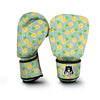 Polkadot Green Pineapple Print Boxing Gloves-grizzshop