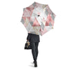 Polygonal Geometric Pink Print Umbrella-grizzshop