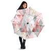 Polygonal Geometric Pink Print Umbrella-grizzshop