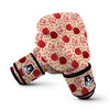 Pomegranate Pattern Print Boxing Gloves-grizzshop