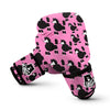 Poodle Dog Print Pattern Boxing Gloves-grizzshop