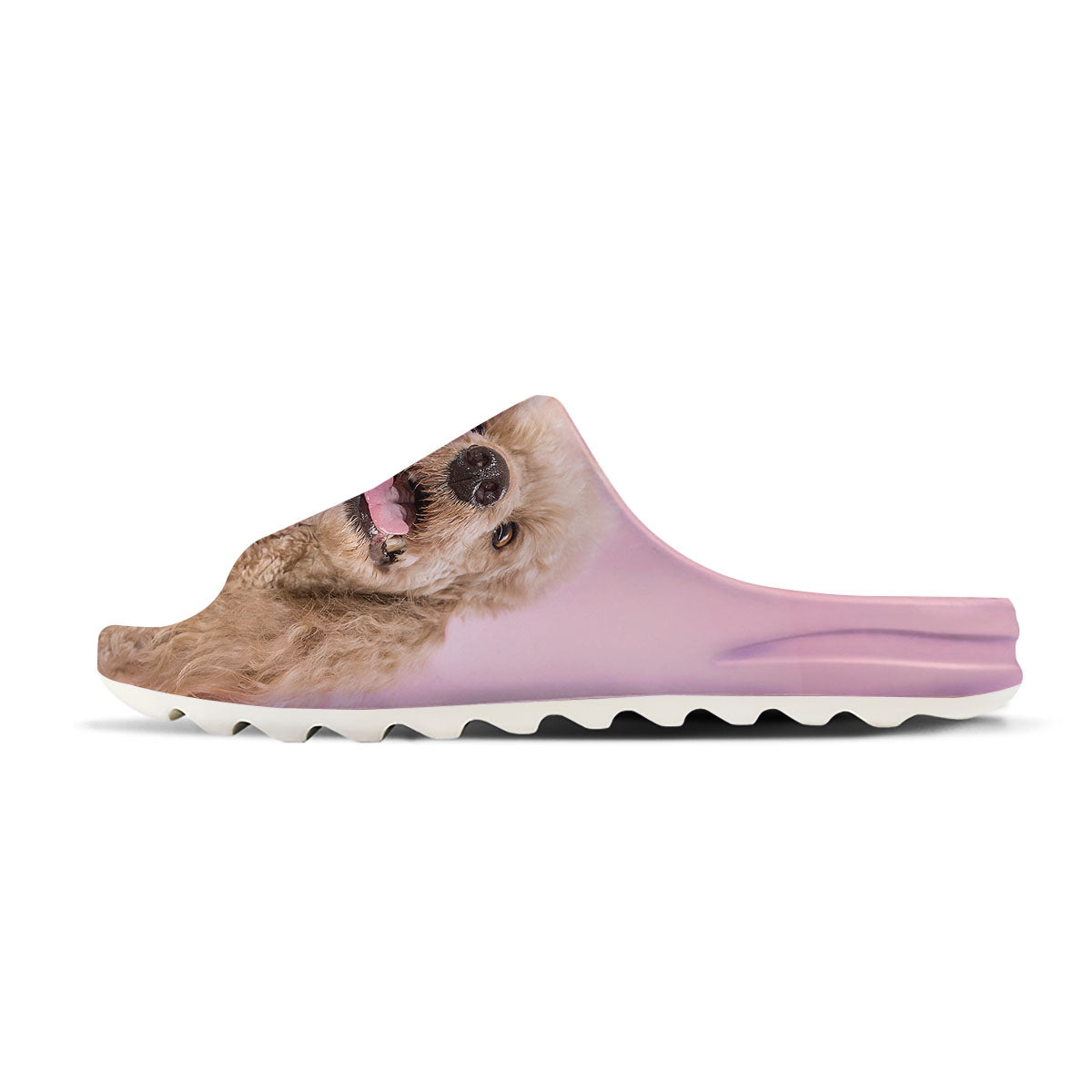 Poodle Princess Print Sandals-grizzshop