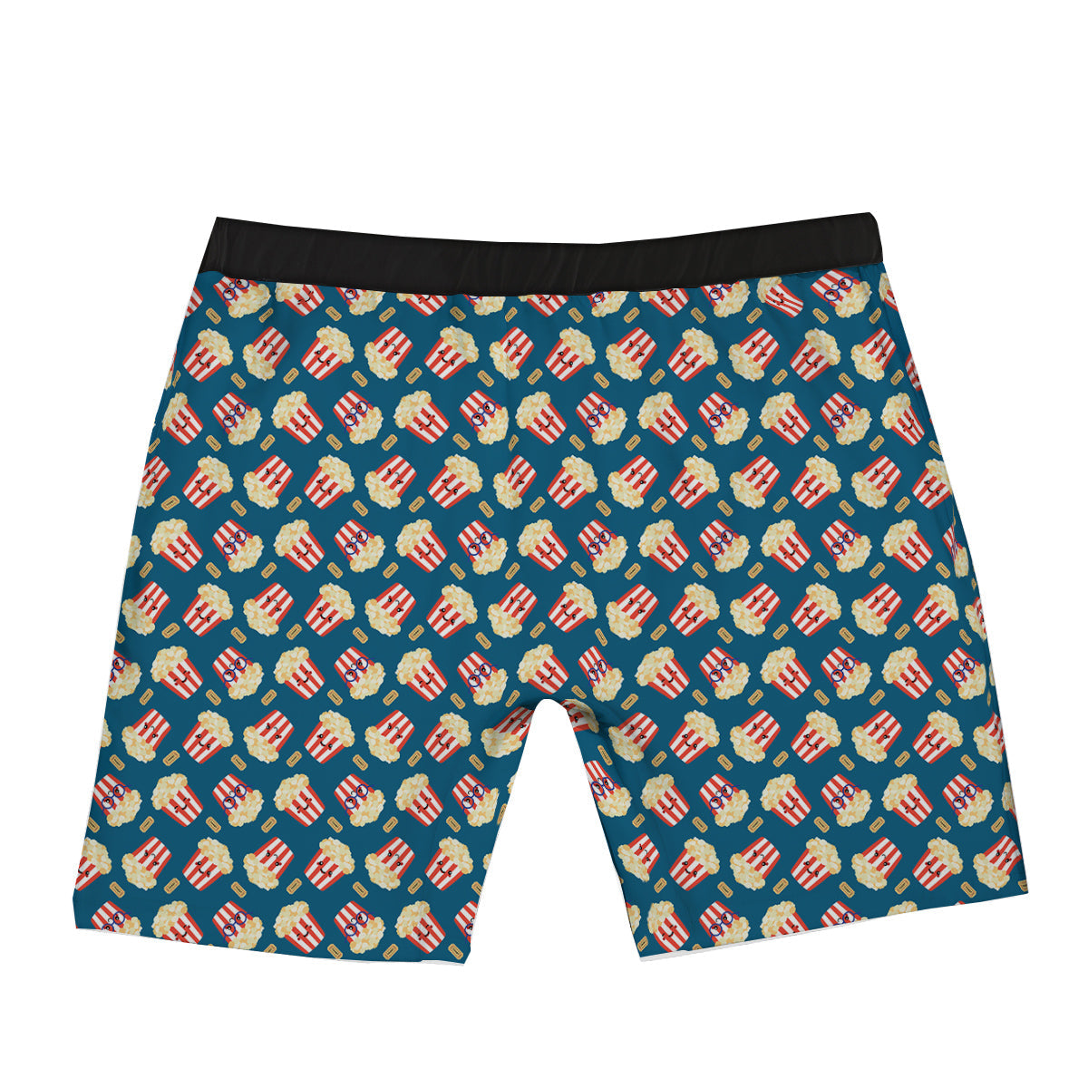 Popcorn Box Cute Print Pattern Boxer Briefs-grizzshop