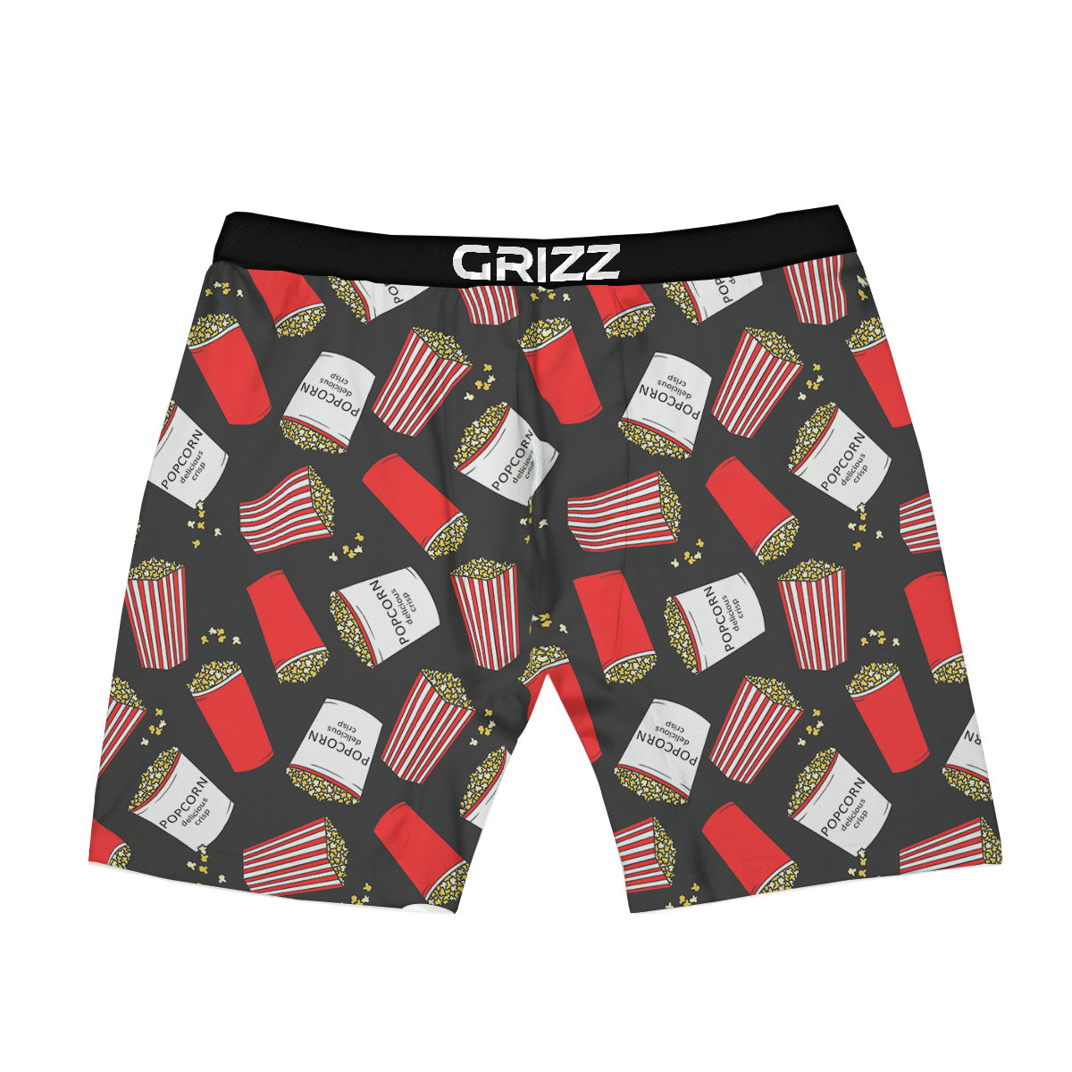 Popcorn Box Print Pattern Boxer Briefs-grizzshop