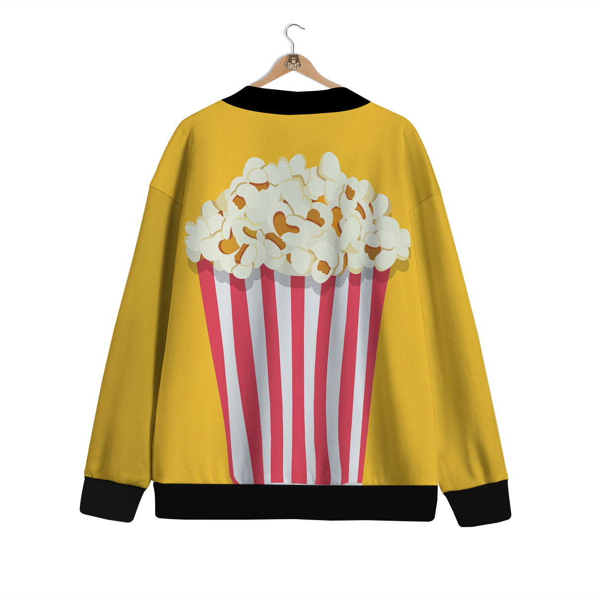 Popcorn Print Cardigan-grizzshop
