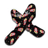 Popcorn Print Pattern Muay Thai Shin Guards-grizzshop