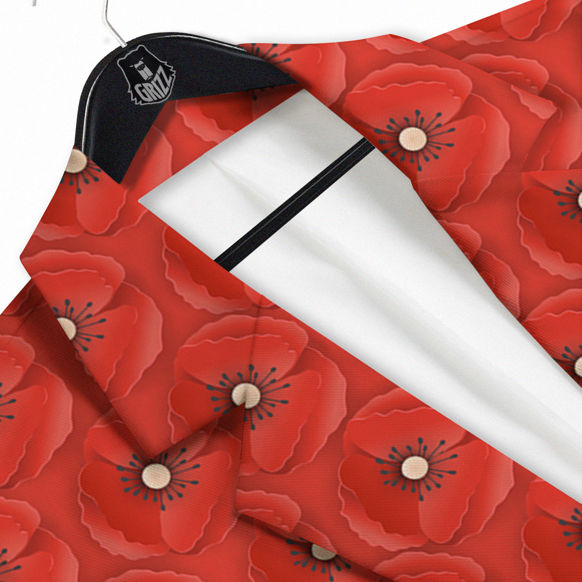 Poppy Armistice Day Print Pattern Men's Sport Coat-grizzshop