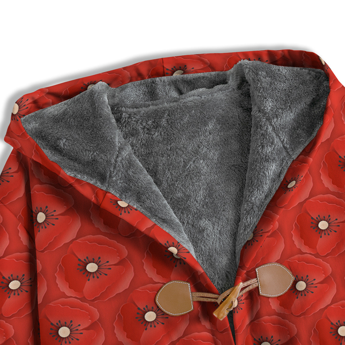 Poppy Armistice Day Print Pattern Men's Windbreaker Jacket-grizzshop