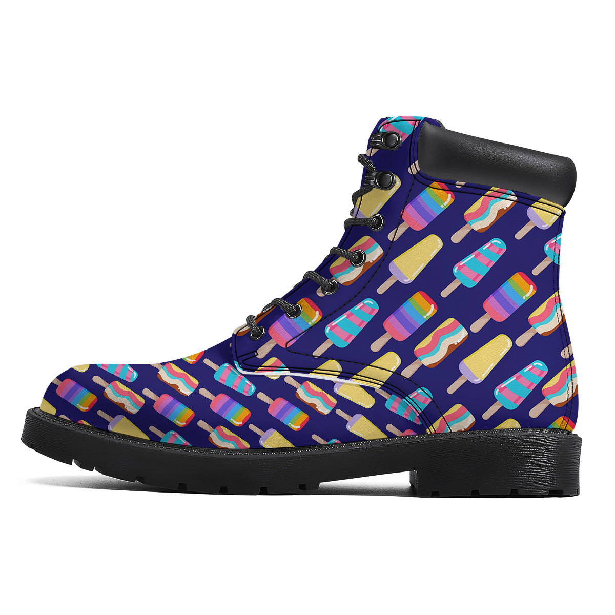 Popsicle Ice Cream Print Pattern Boots-grizzshop