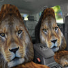 Portrait African Lion Print Car Seat Covers-grizzshop