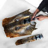 Portrait African Lion Print Umbrella-grizzshop