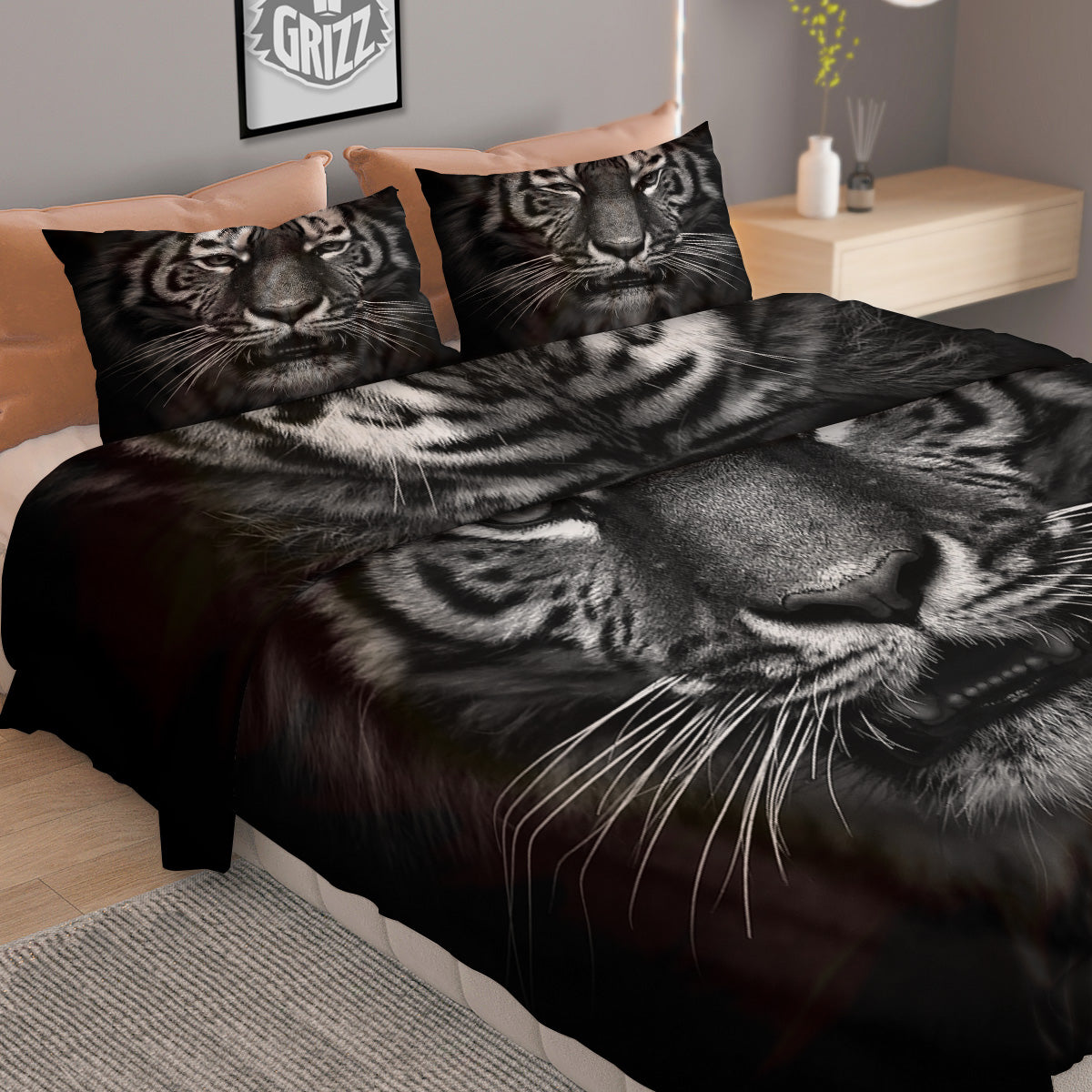 Pharaohs And Gods Egyptian Print Duvet Cover Bedding Set