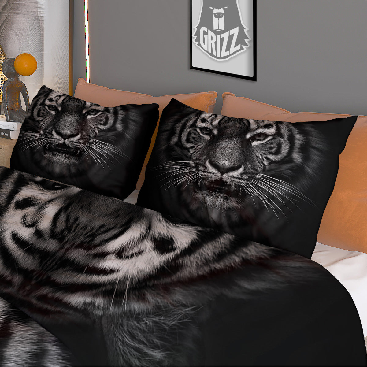 Pharaohs And Gods Egyptian Print Duvet Cover Bedding Set