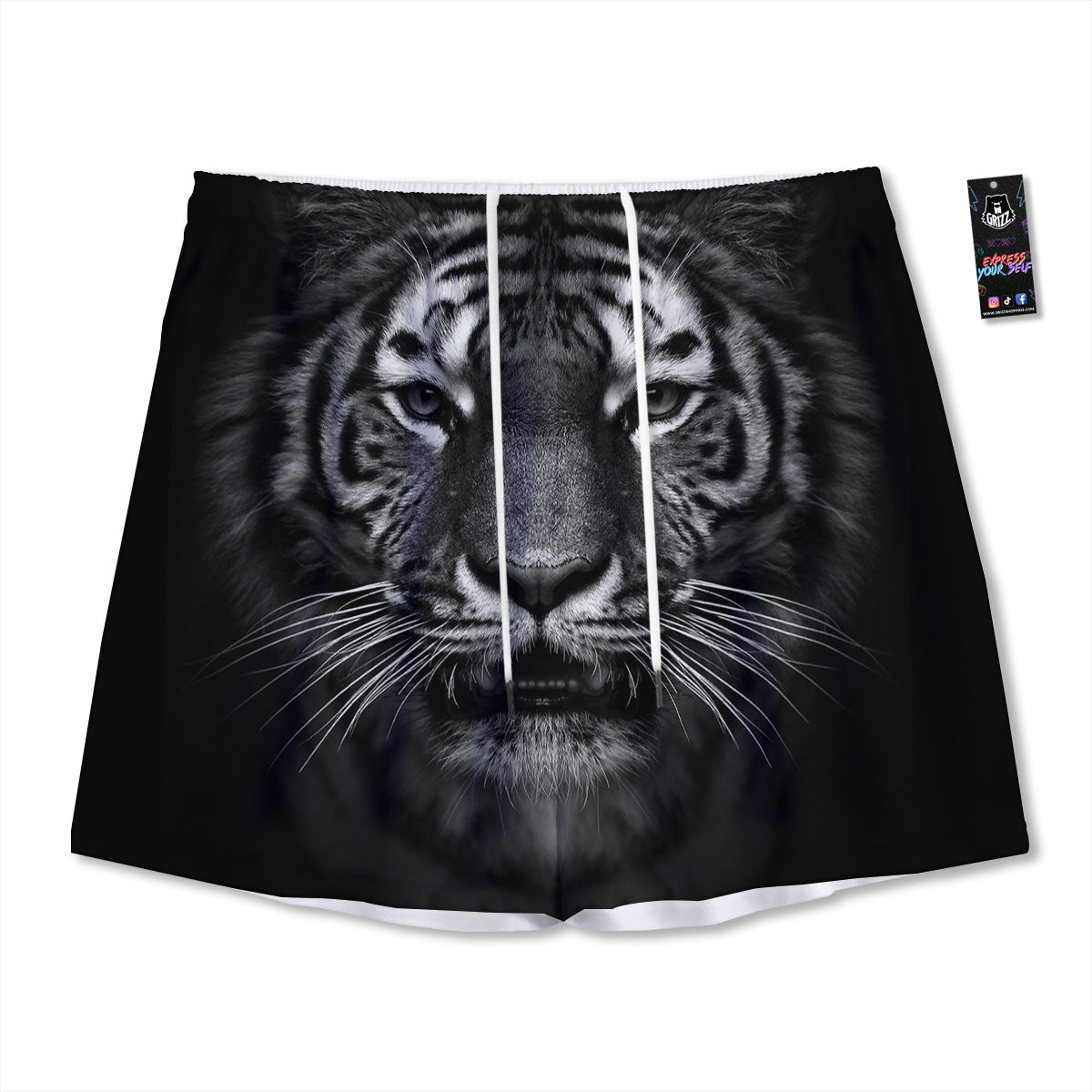 Pharaohs And Gods Egyptian Print Mesh Shorts