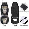 Portrait Chimpanzee Print Car Seat Covers-grizzshop