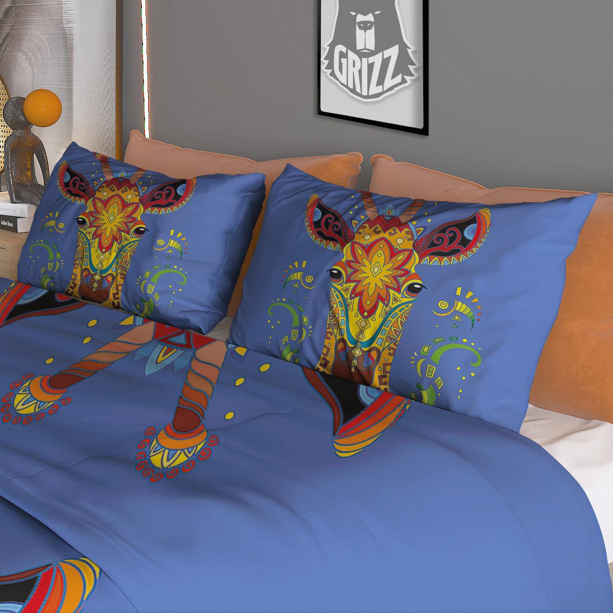 Pineapple Exotic Tropical Print Pattern Duvet Cover Bedding Set