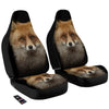 Portrait Head Fox Print Car Seat Covers-grizzshop