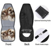 Portrait Shih Tzu Print Car Seat Covers-grizzshop