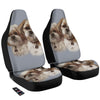 Portrait Shih Tzu Print Car Seat Covers-grizzshop