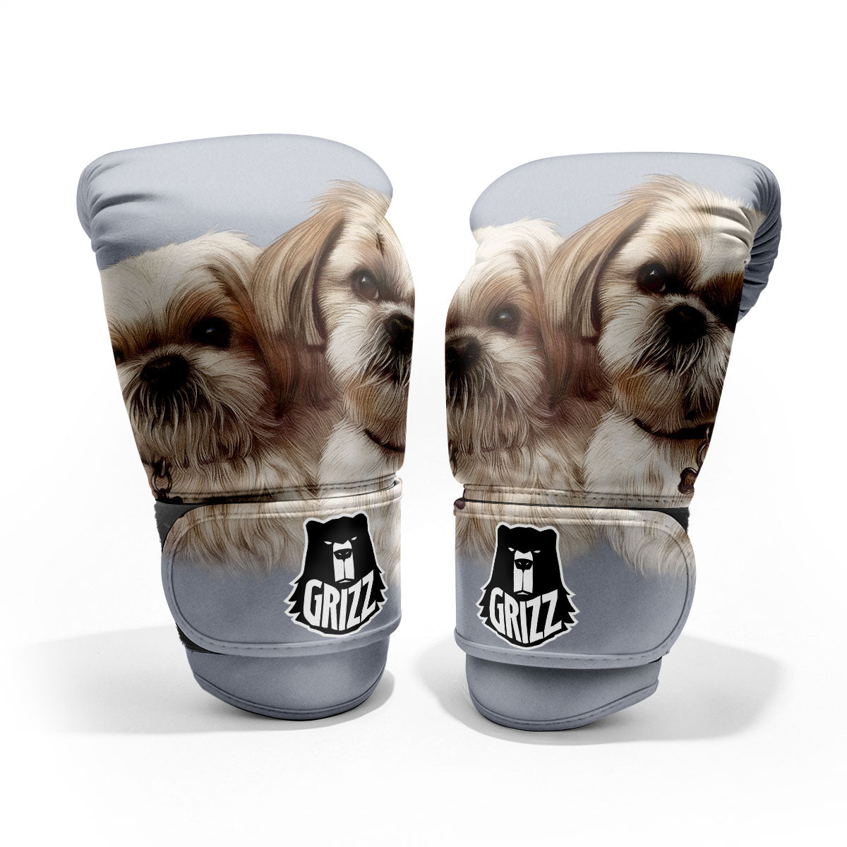 Portrait Shih Tzu Print Pro Boxing Glove