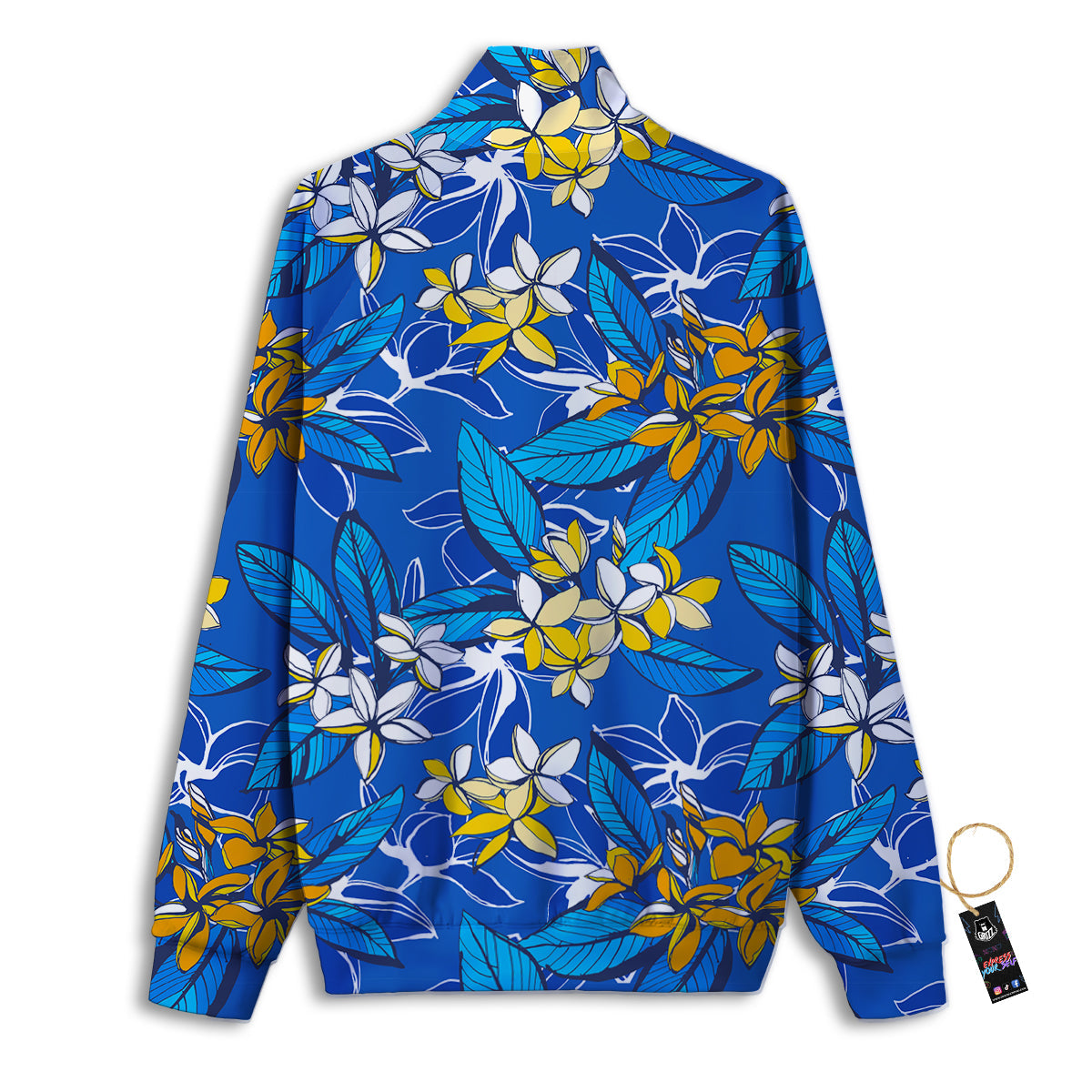Portrait Siberian Husky Print Track Jacket-grizzshop