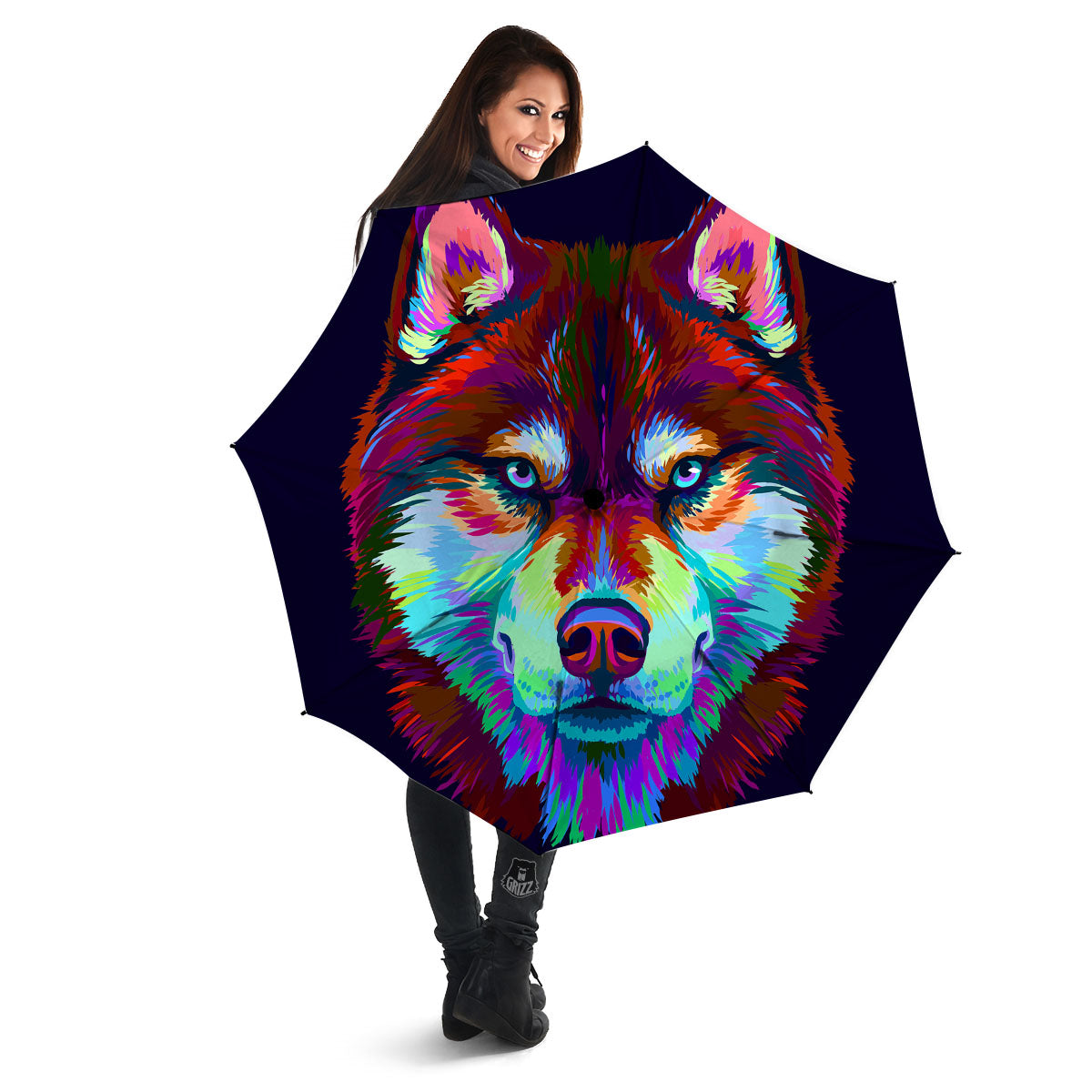 Husky umbrella shop