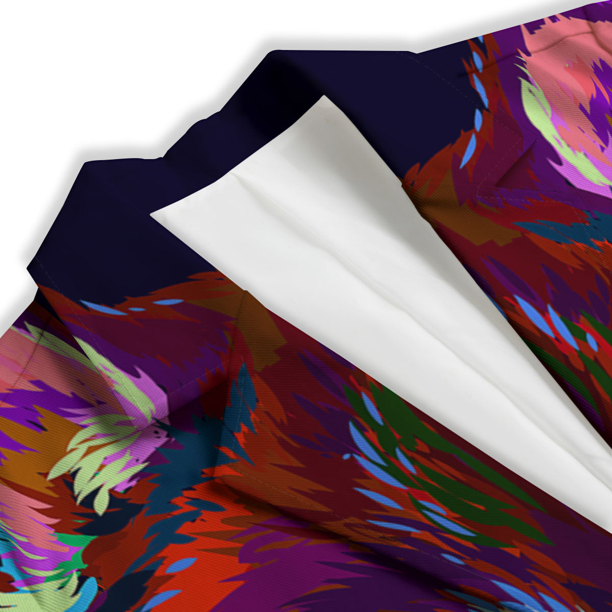 Portrait Siberian Husky Print Women's Blazer-grizzshop
