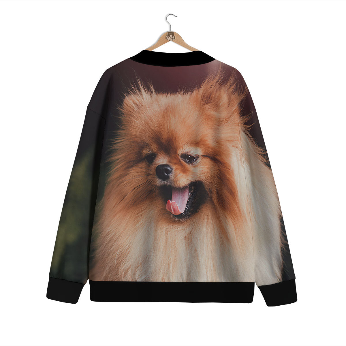 Portrait Vintage Pomeranian Cardigan-grizzshop