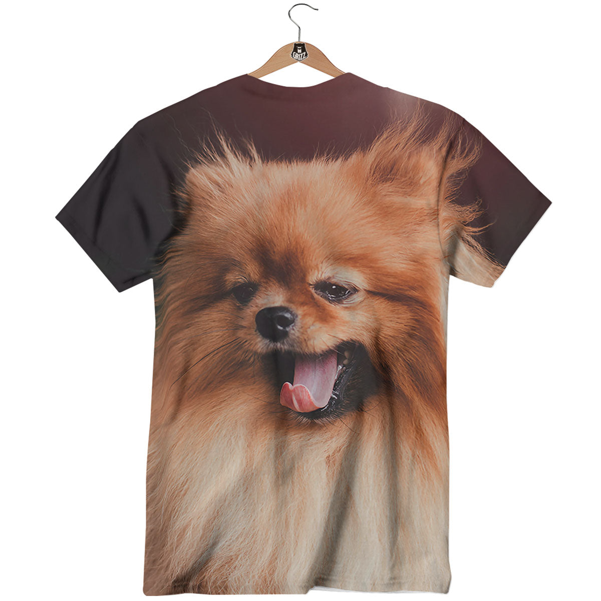 Portrait Vintage Pomeranian T-Shirt-grizzshop