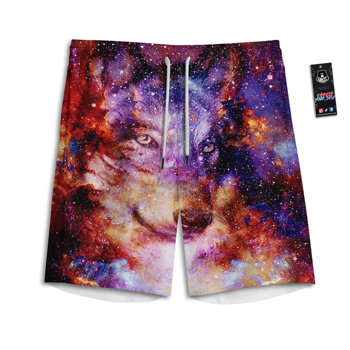 Rainbow Roses LGBT Pride Print Pattern Men's Athletic Shorts