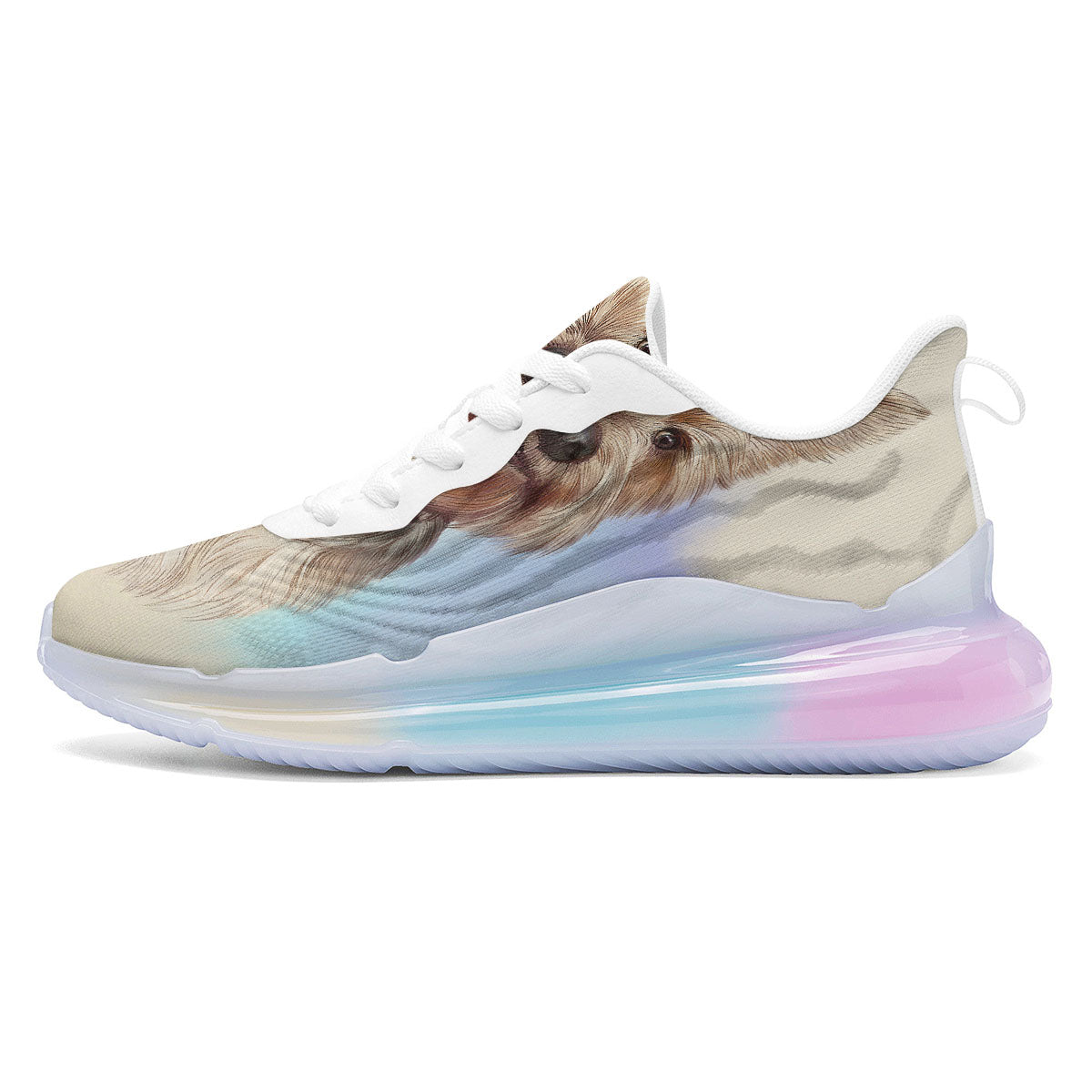Portrait Yorkshire Terrier Print Running Sneakers-grizzshop