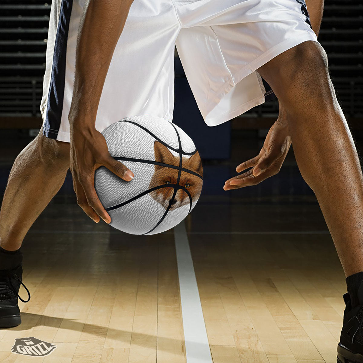 Rainbow Rays LGBT Pride Print Basketball
