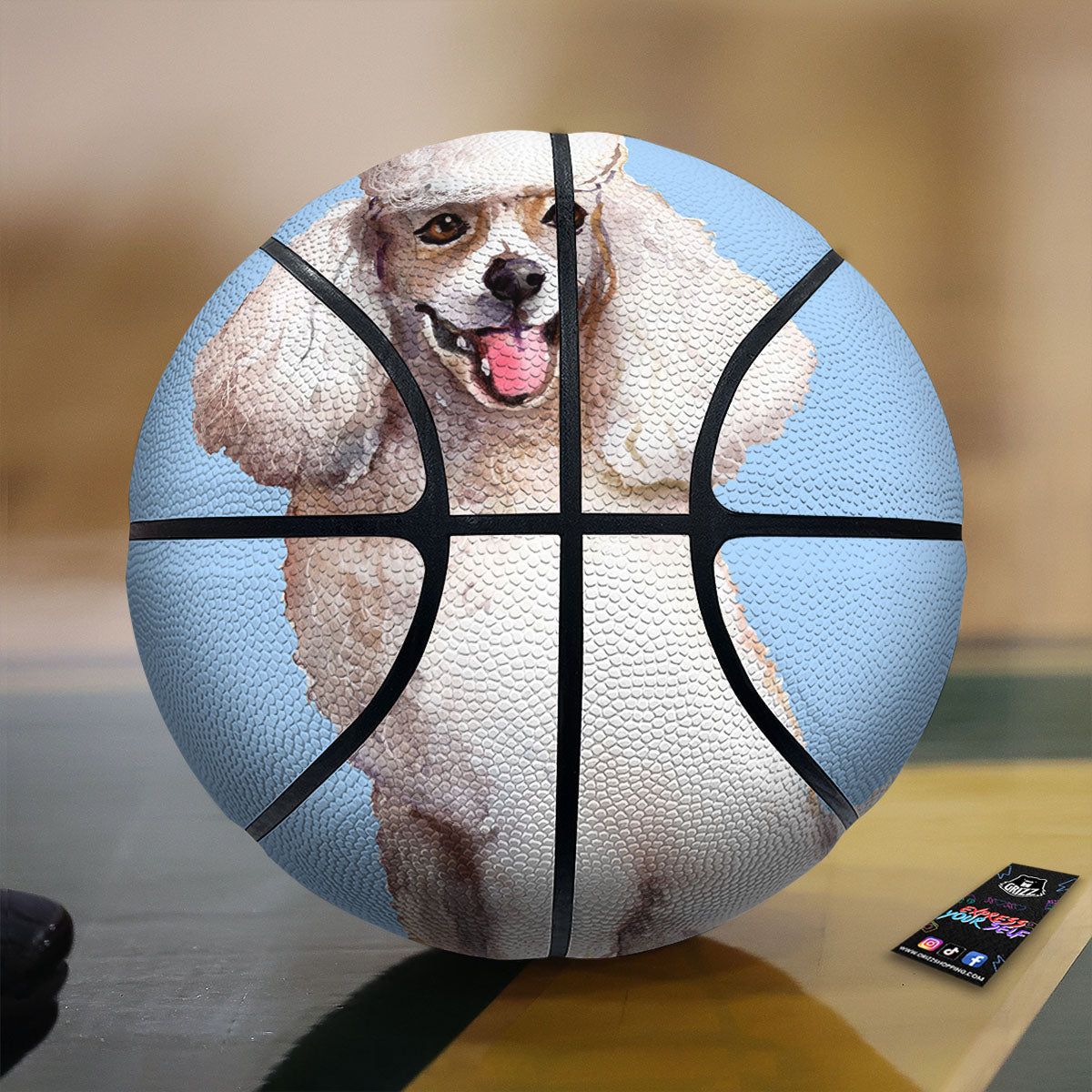 Plant Cactus Watercolor Print Pattern Basketball