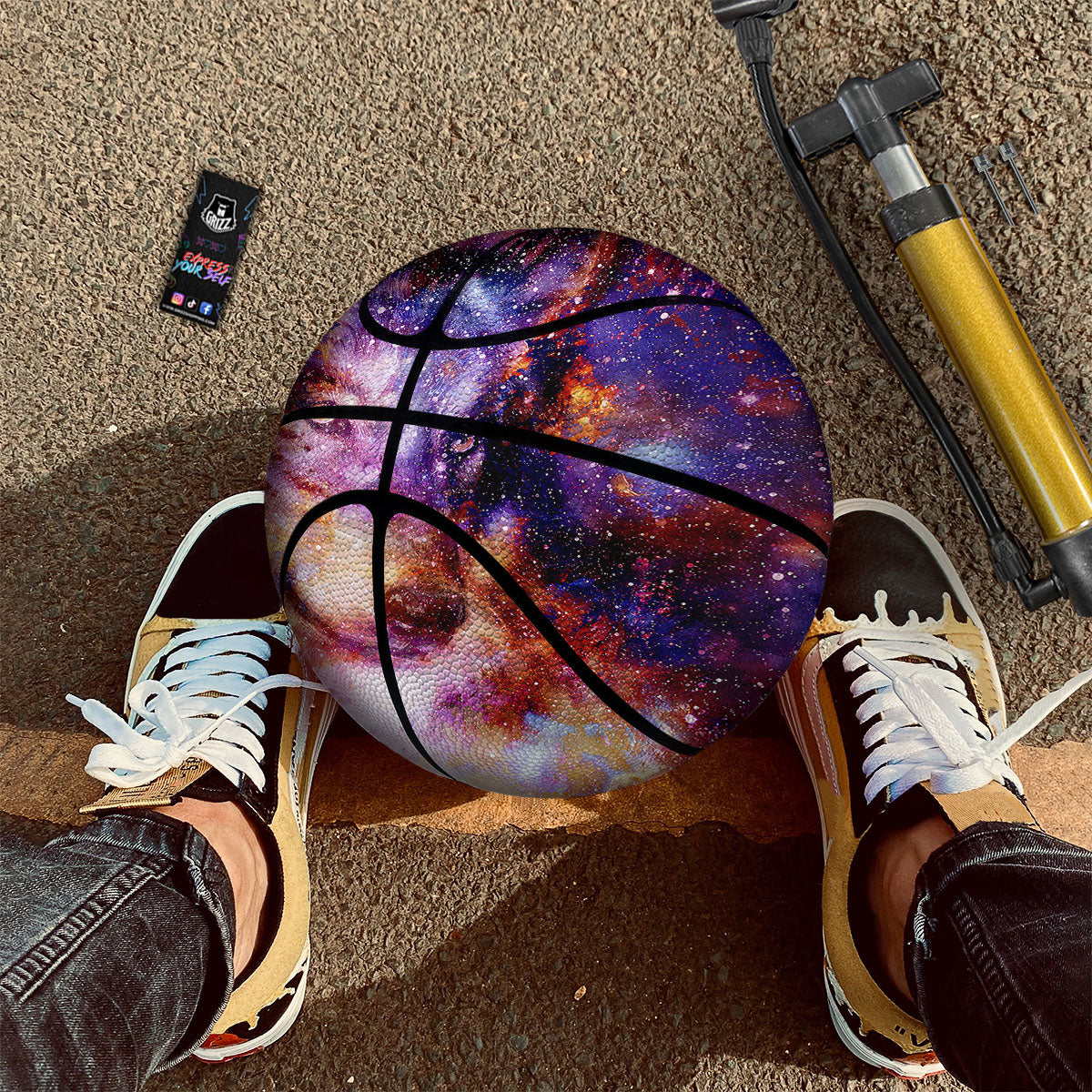 Rainbow Roses LGBT Pride Print Basketball