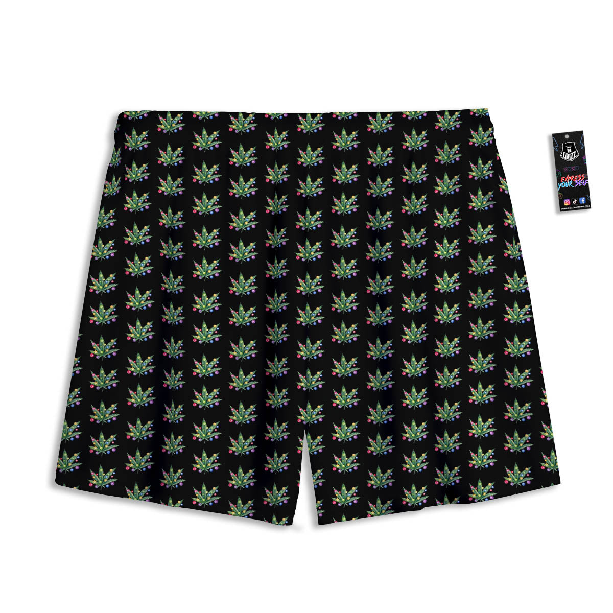 Pink Floral And Frida Kahlo Print Mesh Shorts