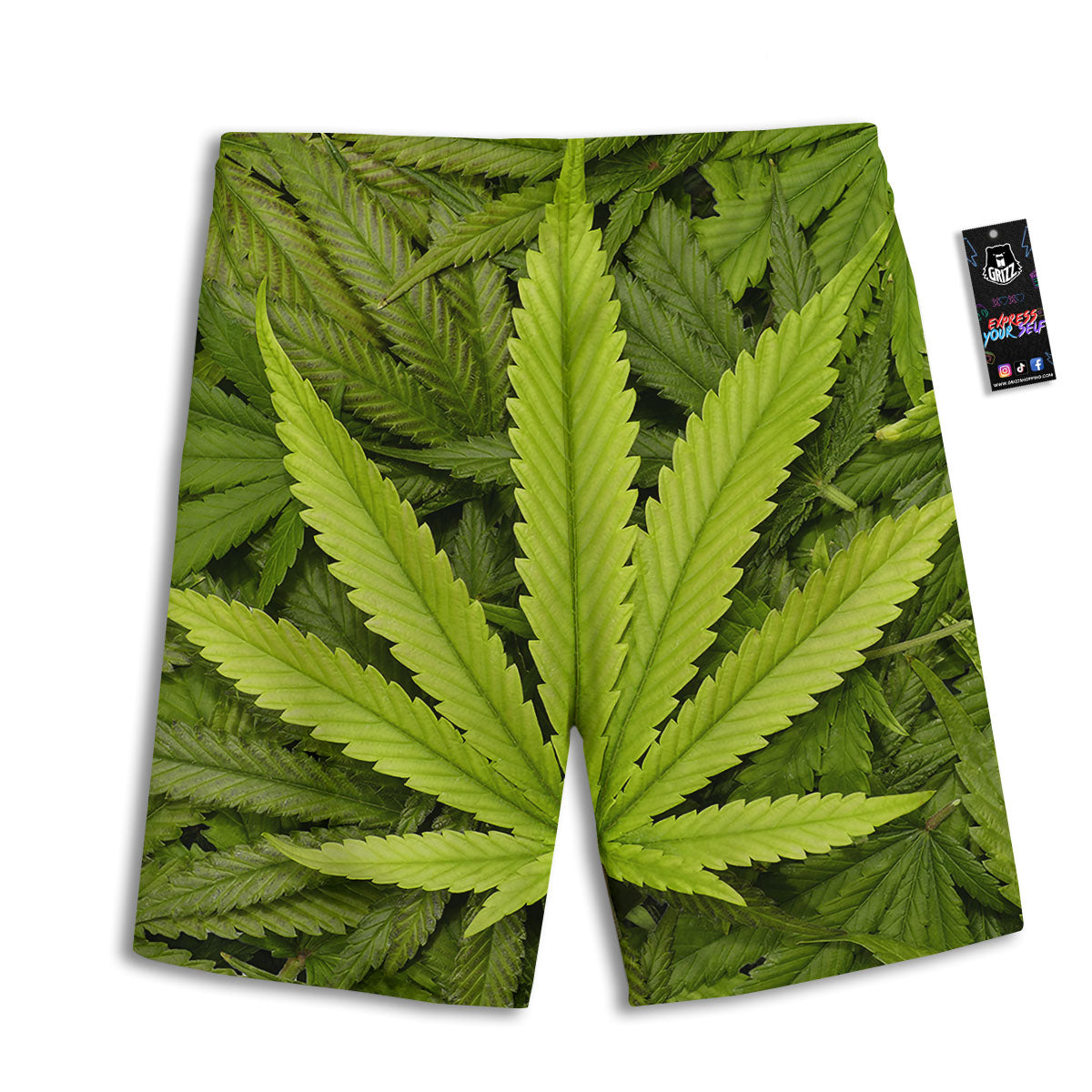Rat Print Pattern Men's Athletic Shorts