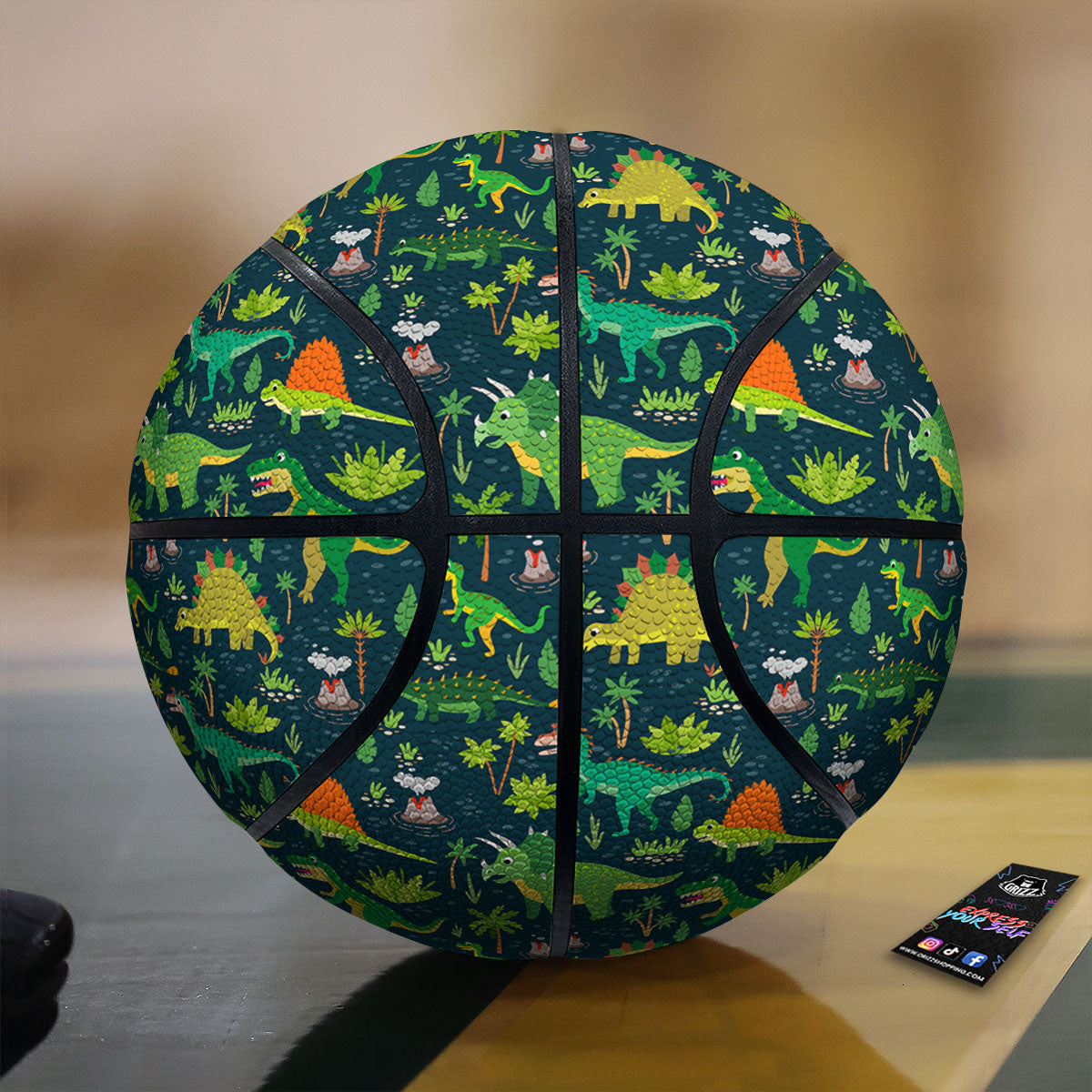 Rave Pastel Print Pattern Basketball