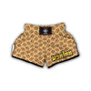 Pretzel Bakery Print Pattern Muay Thai Boxing Shorts-grizzshop