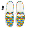 Pride Heart Rainbow LGBT Print Pattern Black Loafers-grizzshop