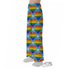 Pride Heart Rainbow LGBT Print Pattern Pajama Pants-grizzshop