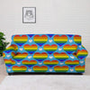 Pride Heart Rainbow LGBT Print Pattern Sofa Cover-grizzshop