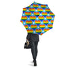 Pride Heart Rainbow LGBT Print Pattern Umbrella-grizzshop