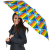 Pride Heart Rainbow LGBT Print Pattern Umbrella-grizzshop