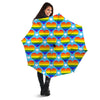 Pride Heart Rainbow LGBT Print Pattern Umbrella-grizzshop