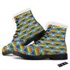 Pride Heart Rainbow LGBT Print Pattern Winter Boots-grizzshop