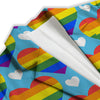 Pride Heart Rainbow LGBT Print Pattern Women's Blazer-grizzshop