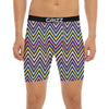 Pride Zigzag Rainbow Gay Print Pattern Boxer Briefs-grizzshop